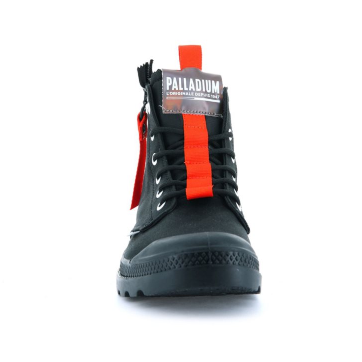 Bottes Palladium Pampa Hi Ticket To Earth Femme Noir | FR MNP702Y